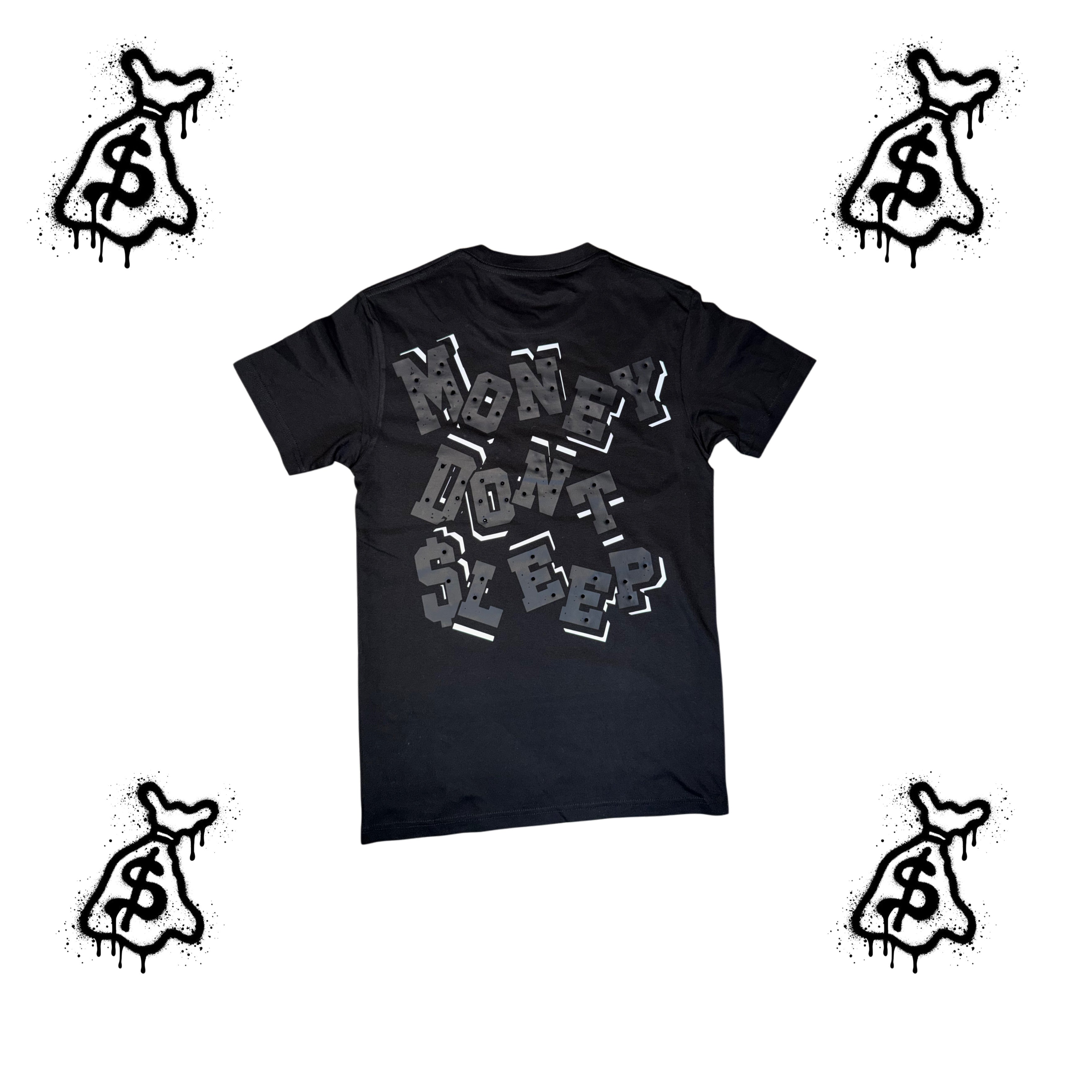 Black Blocked Shirt